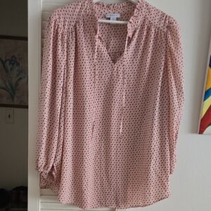 Carolina Belle Pink Polka Dot XXL Blouse